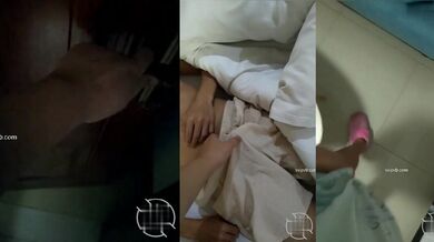 叫娃起床上学，发现他晨勃了哈哈。摸了两下就醒了尴尬死