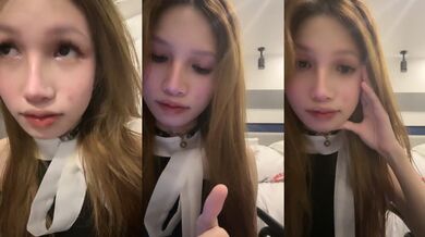 【蜜桃酱耶】美女终于约榜一大哥啪啪直播了，操翻了 (2)