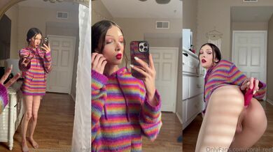 高颜值英日混血TS美妖「Anna」OF露脸大尺度私拍 行走的后庭榨汁机精液提取器【第四弹】 (1)